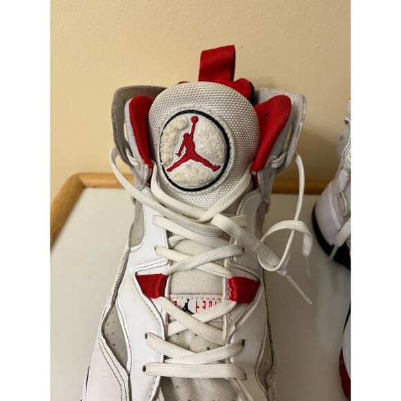 Nike Air Jordan Jumpman Two Trey Shoes "Bulls" DO1925-160 Men's White Red Black - Picture 5 of 5